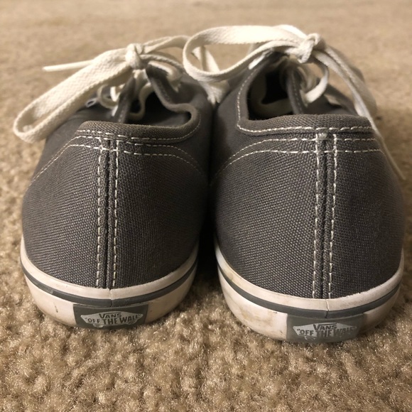 Size 6 women’s grey vans - Picture 4 of 5